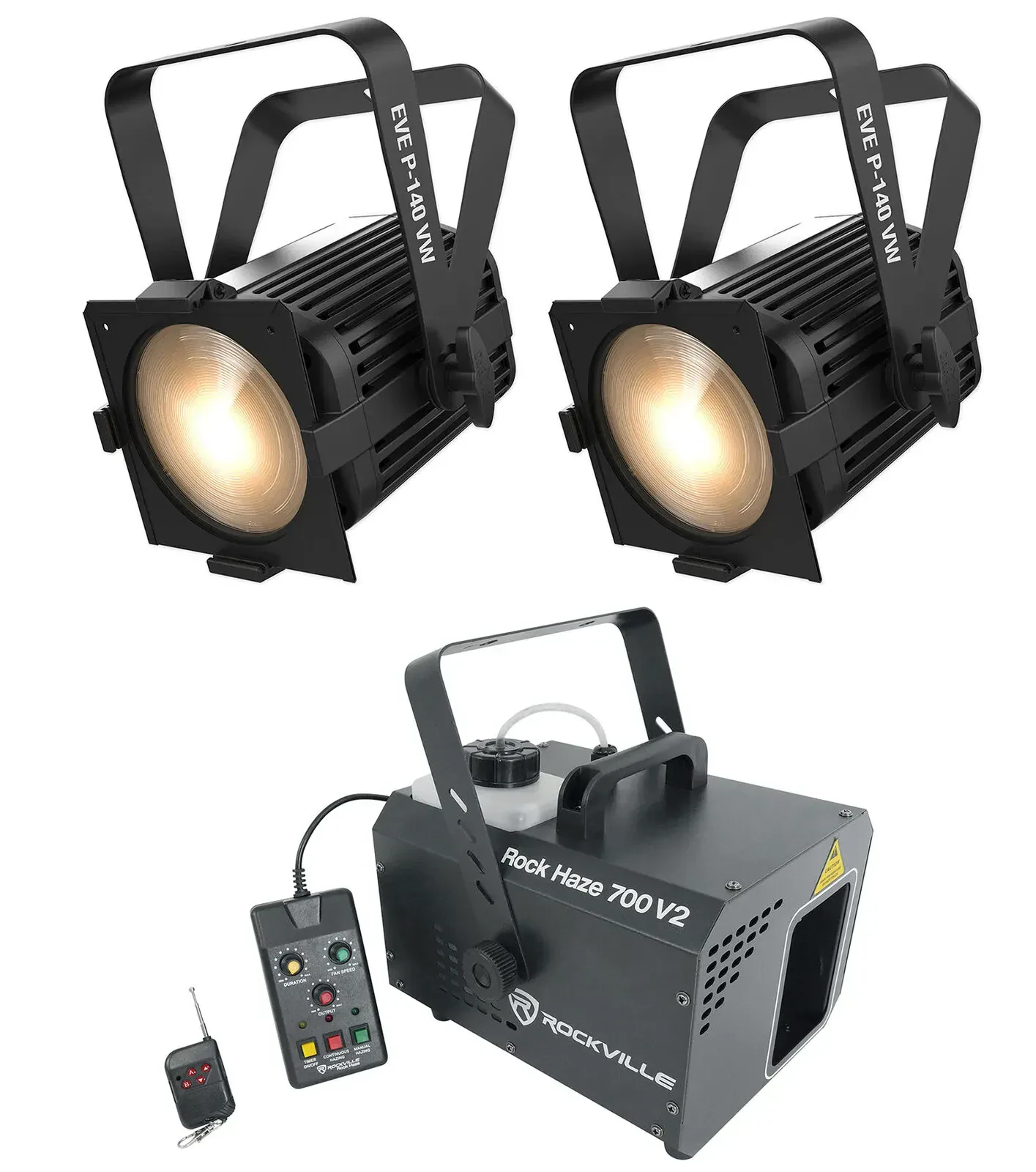 Комплект светового оборудования Chauvet DJ EVE P-140 VW + ROCKHAZE 700