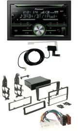Pioneer CD USB MP3 Bluetooth 2DIN DAB Autoradio für Lexus IS 300 (2001-2005)