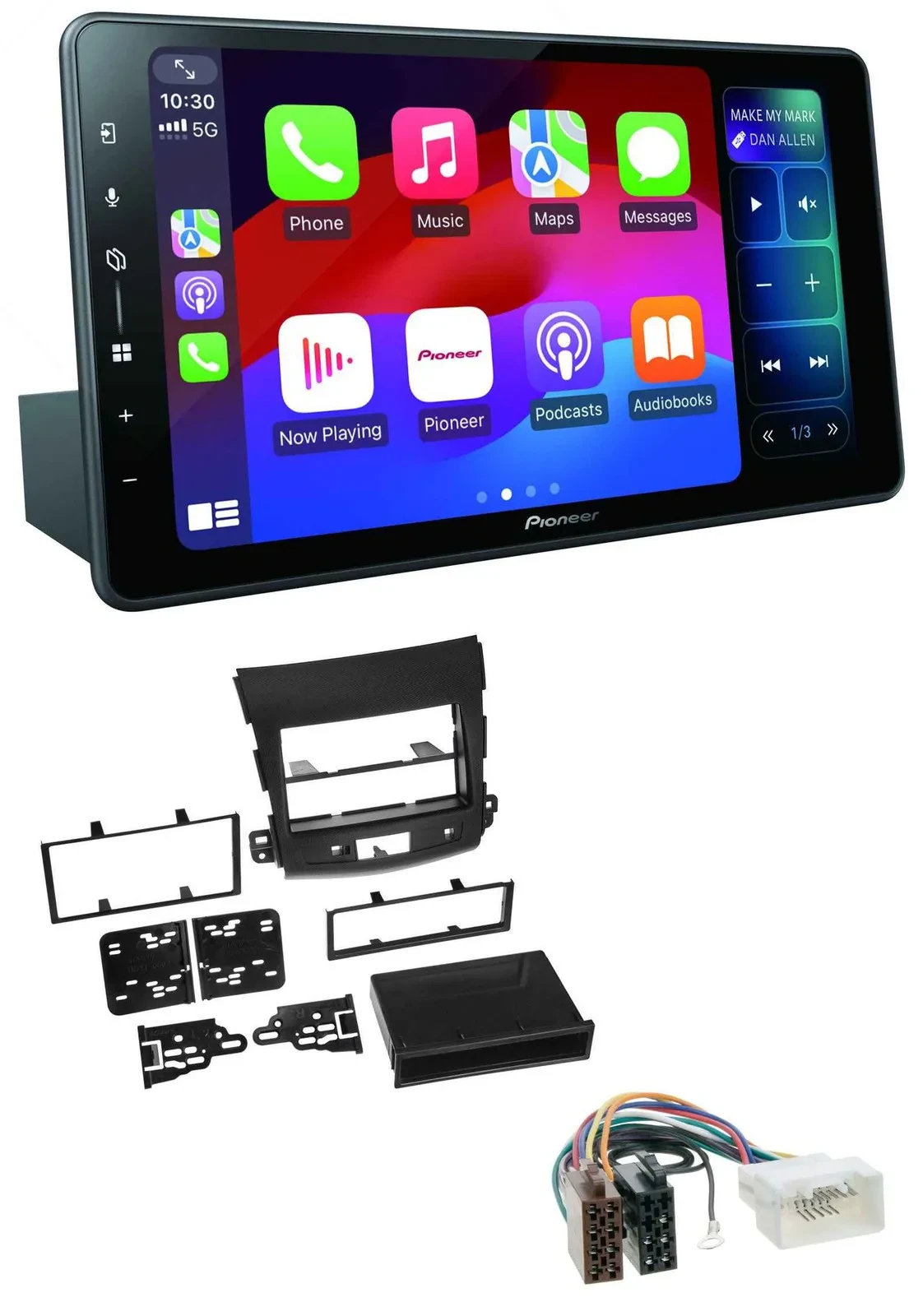 Pioneer Bluetooth DAB MP3 USB Autoradio für Citroen C-Crosser Mitsubishi Outland