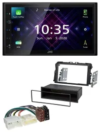JVC DAB 2DIN MP3 Bluetooth USB Autoradio für Opel Vivaro (2011-2015)
