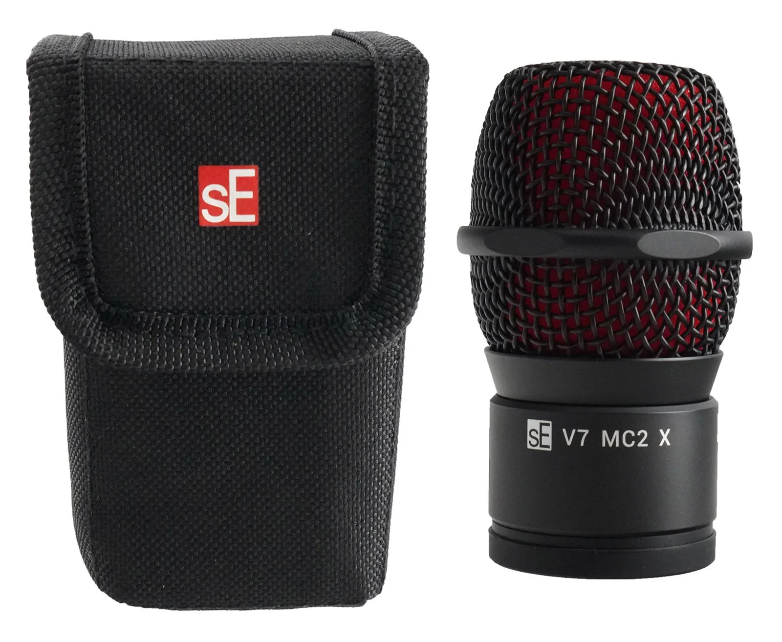 Se Electronics V7 MC2 X BLACK Wireless Mic Capsule+Bag 4 Sennheiser Transmitter