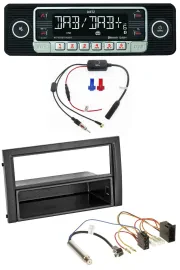 Dietz MP3 DAB Bluetooth USB Autoradio für Skoda Fabia 2004-2007 6Y Facelift ISO
