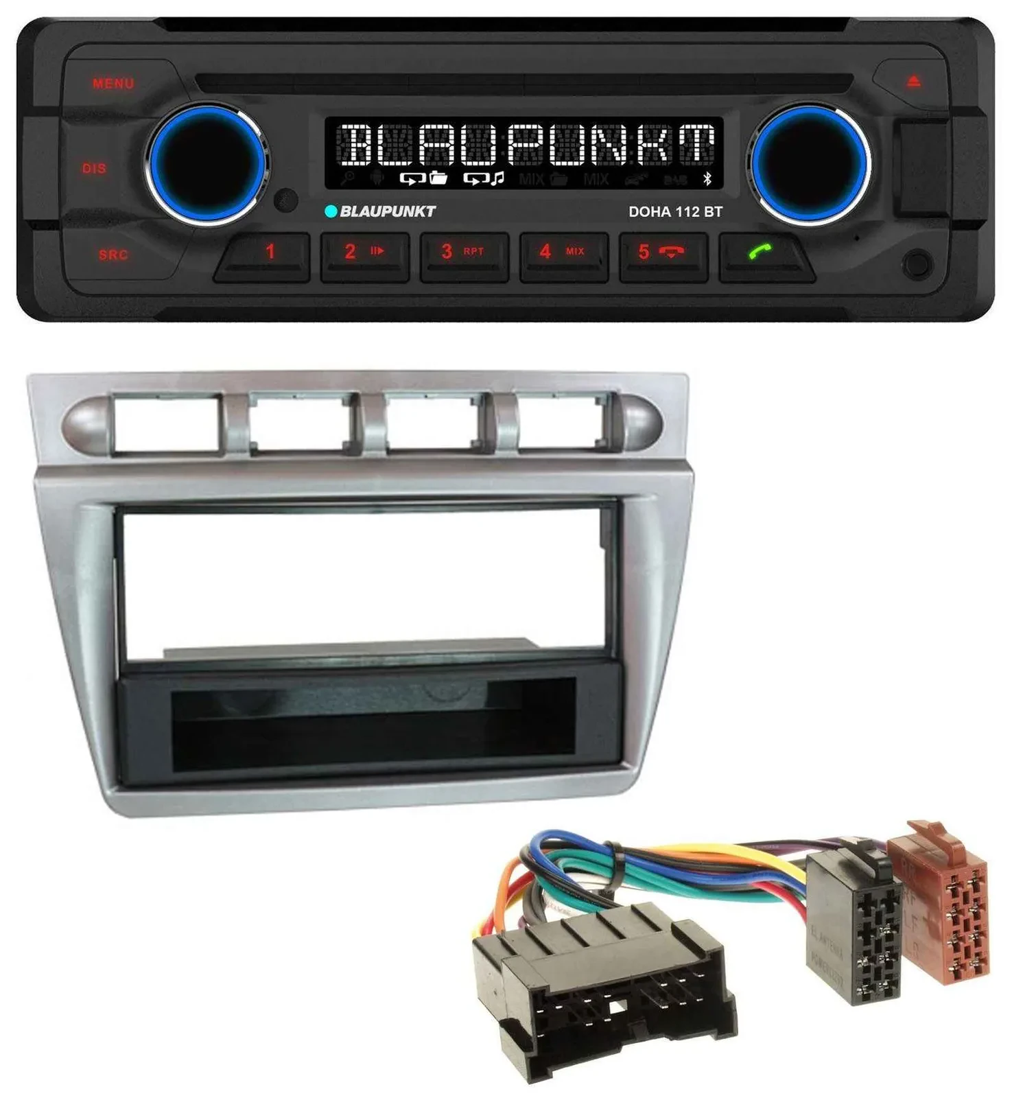Blaupunkt AUX MP3 CD Bluetooth USB Autoradio für Kia Picanto (2004-2007)