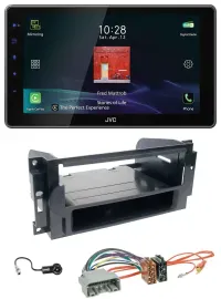 JVC DAB MP3 Bluetooth USB Autoradio für Chrysler 300C Dodge Caliber Jeep Command