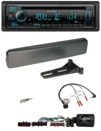 Kenwood Bluetooth DAB CD Lenkrad USB Autoradio für Ford Mondeo Focus anthrazit