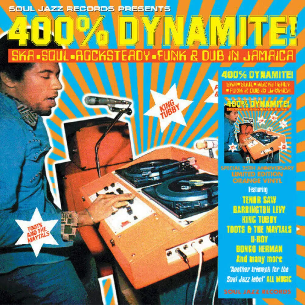 Виниловая пластинка Various Artists – 400% Dynamite! Ska, Soul, Rocksteady, Funk and Dub in Jamaica Релиз 2025