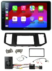 Pioneer Bluetooth 2DIN USB Lenkrad DAB Autoradio für VW Crafter MAN TGE Infoadap