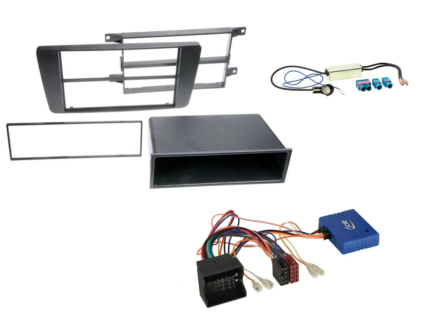 Einbauset CAN-Bus DIN Autoradio für Skoda Octavia Scout 04-13 Diversity