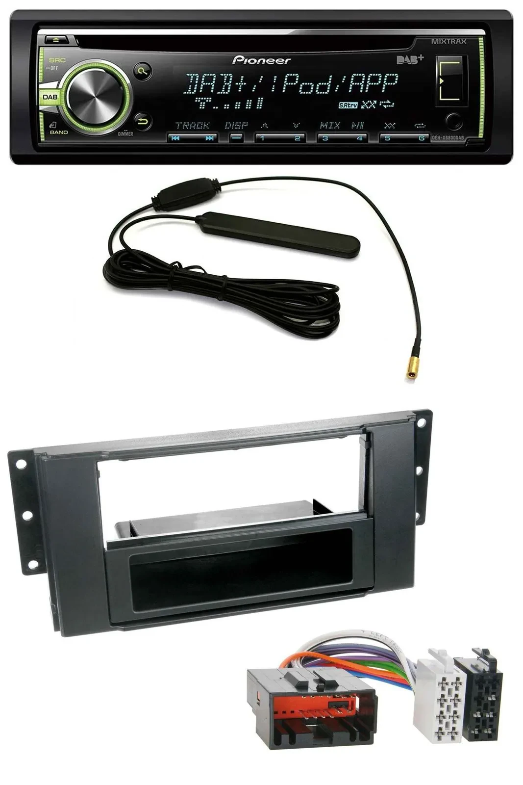 Автомагнитола для Land Rover Freelander 2007–2010 Pioneer MP3, USB, CD, DAB, AUX