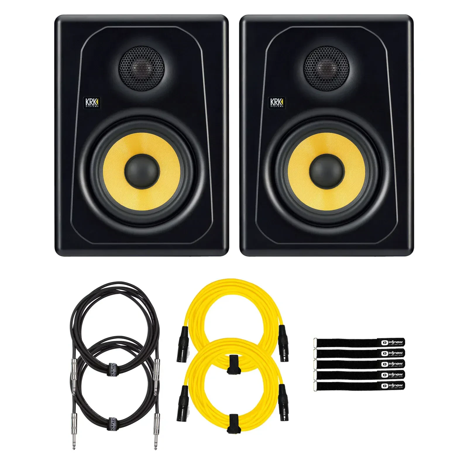 Активный студийный монитор KRK K5-NA Kreate 5 Black с аксессуарами (пара)