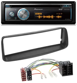Pioneer MP3 DAB USB CD Bluetooth Autoradio für Peugeot 206 (ab 1998)