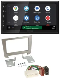 Kenwood DAB Bluetooth USB MP3 2DIN Autoradio für SSangYong Rexton ab 2013