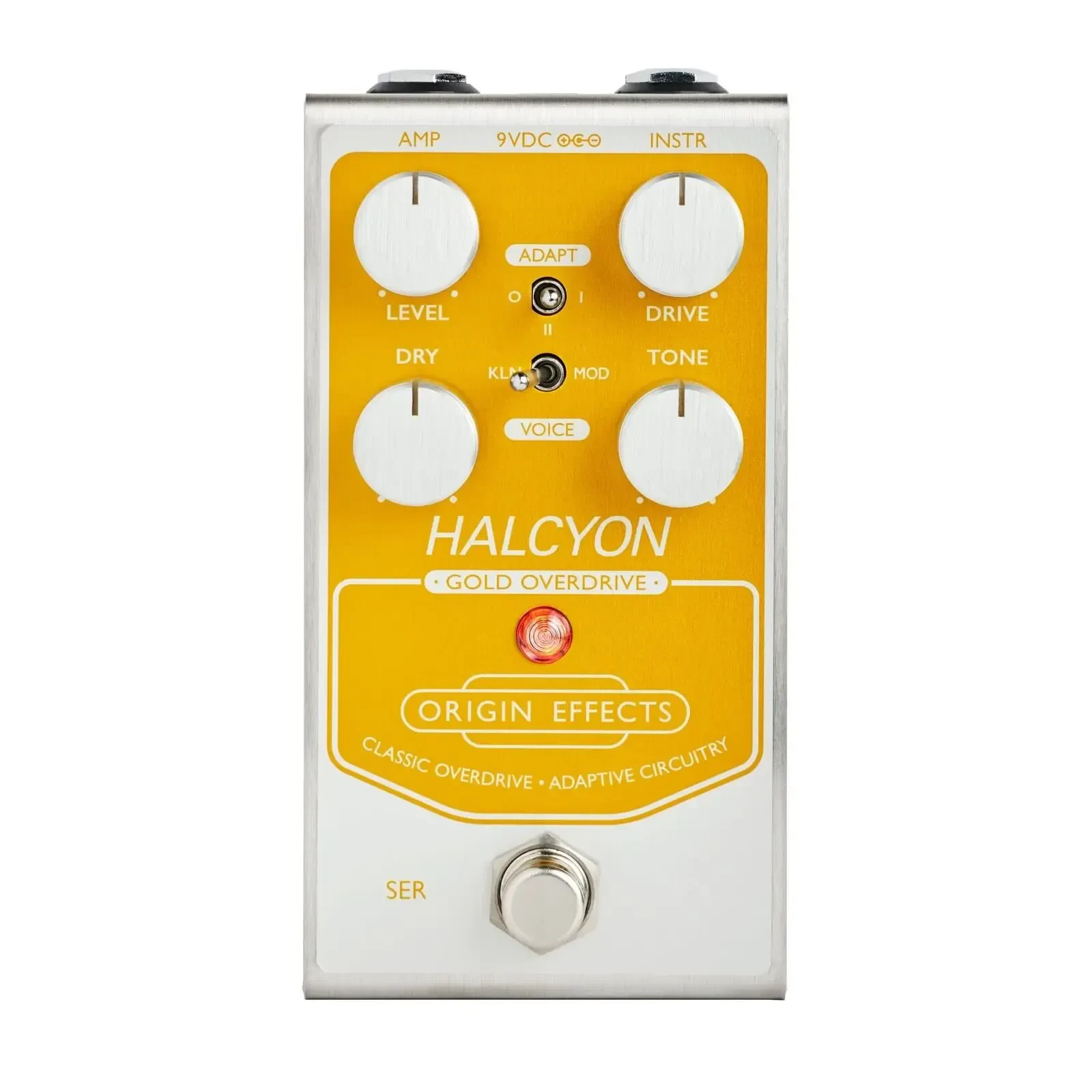 Педаль эффектов для электрогитары Origin Effects Halcyon Gold Overdrive