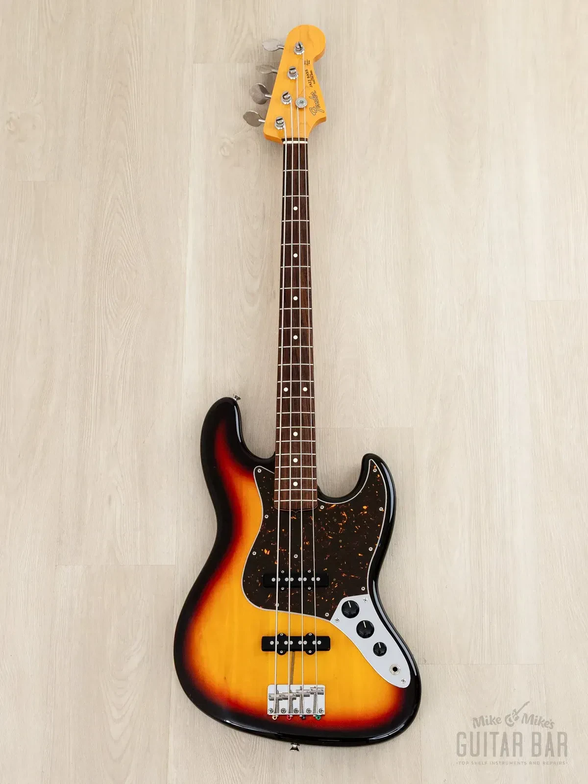 Бас-гитара Fender Traditional 60s Jazz Bass JJ Sunburst w/gigbag Japan 2019