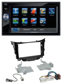 Blaupunkt SD Bluetooth 2DIN MP3 USB AUX Autoradio für Hyundai i30 (ab 12)