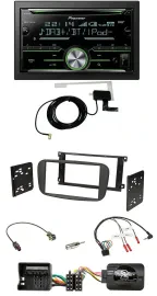 Pioneer CD USB Lenkrad Bluetooth 2DIN DAB Autoradio für Ford Galaxy Focus C-Max