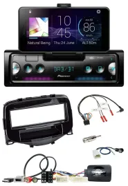 Pioneer USB Lenkrad Bluetooth DAB Autoradio für Toyota Aygo 2014-2021