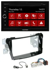 Blaupunkt MP3 DVD Bluetooth DAB 2DIN USB Autoradio für Hyundai i40 VF ab 11 Klav