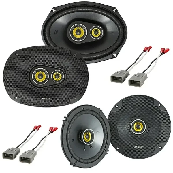 2004-2008 Acura TL Kicker Complete Speaker Replacement Package