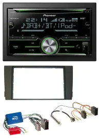 Pioneer Bluetooth MP3 DAB 2DIN USB CD Autoradio für Audi A6 C5 01-05 Aktivsystem