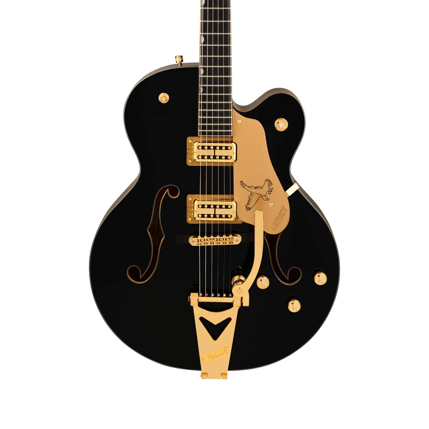 Gretsch Synchromatic Falcon Hollow Body Single-Cut with Bigsby - Black