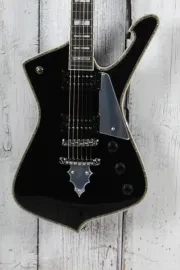 Ibanez Paul Stanley Signature PS120 Electric Guitar Black Gloss with Gig Bag