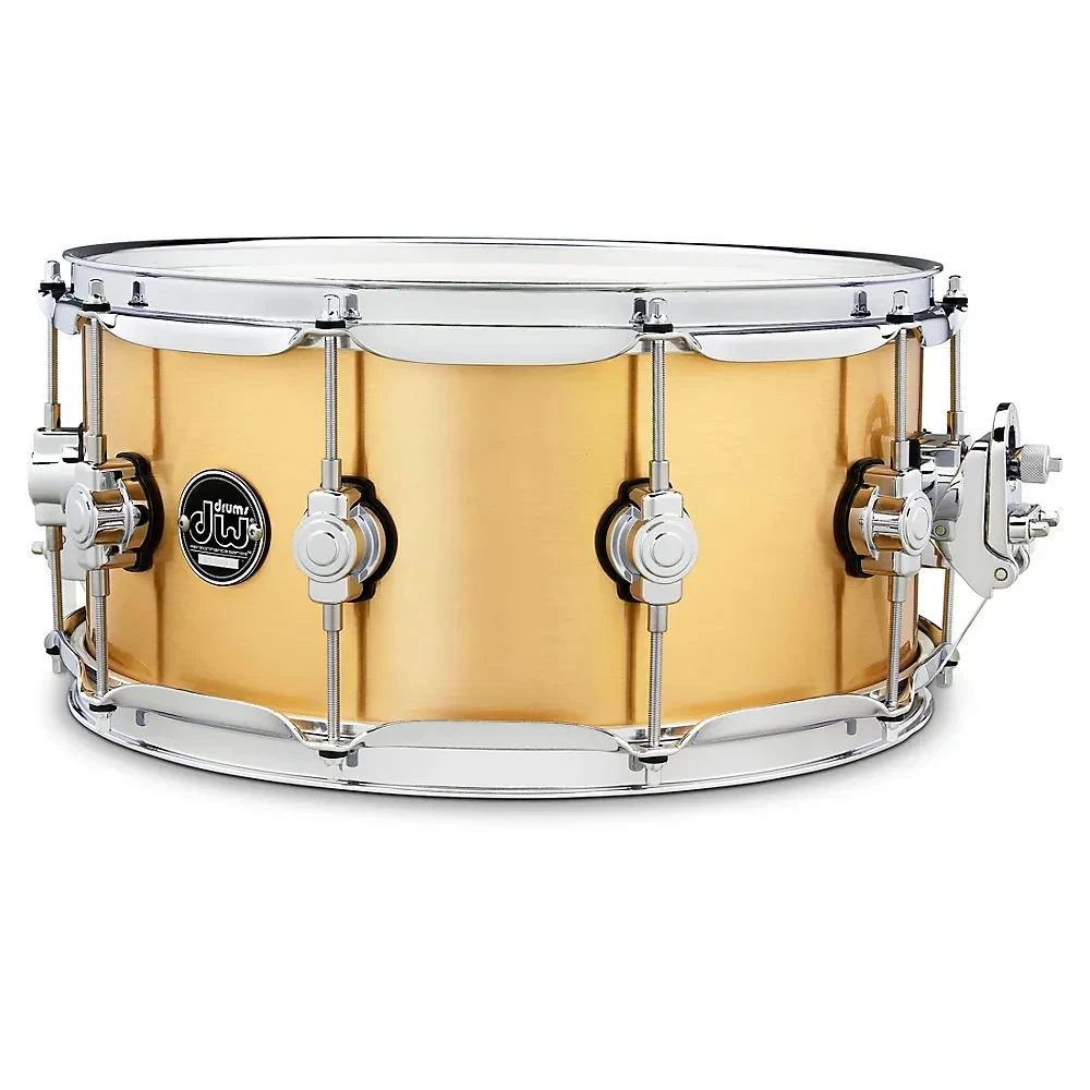 Б/У Малый барабан DW Performance Series латунь 1 мм, полированная, 6.5"x14"