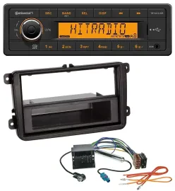 Continental 1DIN USB AUX MP3 Autoradio für Seat Alhambra ab 10 Leon 09-12 Toledo