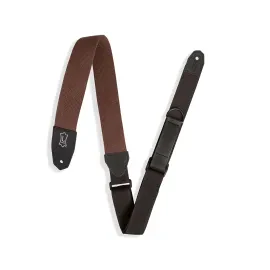 Levy's MRHC-BRN Right Height Cotton Guitar Strap - Brown