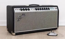 1968 Fender Showman Reverb TFL5000D Drip Edge Vintage Tube Amp Head, Serviced