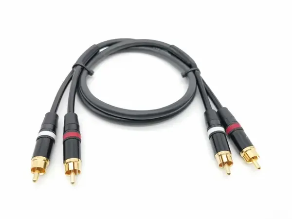 Коммутационный кабель ZZcable E56-2RCA-2RCA-0150-0 2хRCA-2хRCA 1.5м