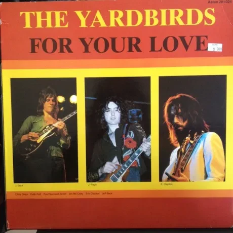 THE YARDBIRDS - For Your Love (LP , Used)