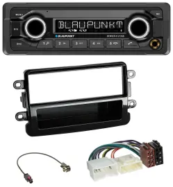 Blaupunkt Bluetooth DAB MP3 USB Autoradio für Dacia Lodgy Dokker Duster Sandero-