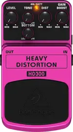 Педаль эффектов для электрогитары Behringer HD300 Heavy Distortion