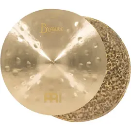 Тарелка барабанная MEINL 14" Byzance Jazz Thin Hi-Hat (пара)