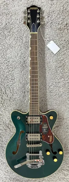 Gretsch G2655T Streamliner Center Block JR Electric Guitar w/Bigsby, Cadi Green