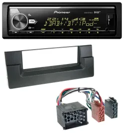 Автомагнитола для BMW 5 Series (E39), X5 (E53) Pioneer Bluetooth, USB, DAB, MP3 Rundpin