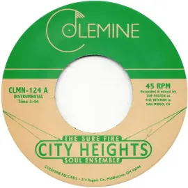 Виниловая пластинка The Sure Fire Soul Ensemble – City Heights / Strollin' Adams (Релиз 2014)
