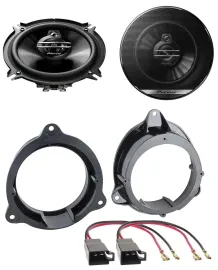 Pioneer 3-Wege 13cm 250Watt Lautsprecher für Mercedes Citan Renault Kangoo Front