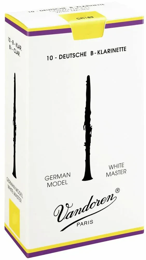 Трость для кларнета Vandoren CR1615T White Master 1.5 (10 штук)