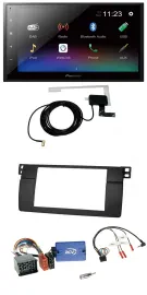 Pioneer DAB Lenkrad Bluetooth 2DIN USB Autoradio für BMW 3er E46 00-06 Profi