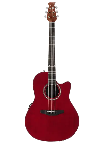 Электроакустическая гитара Applause AB24II-RR Standard Mid Depth Ruby Red