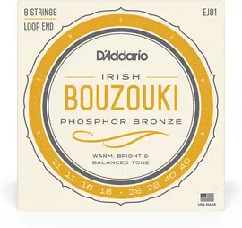 Струны для ирландского бузуки D'Addario EJ81 11-40