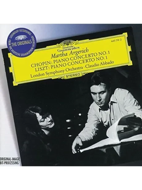 MARTHA ARGERICH - Chopin: Piano Concerto No.1/ Liszt: Piano Concert (CD)