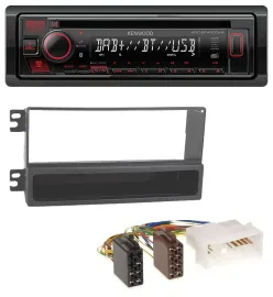 Kenwood MP3 CD USB Bluetooth DAB Autoradio für Kia Magentis (ab 2006)