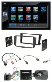 Blaupunkt Lenkrad USB Bluetooth TMC 2DIN Navigation für Ford S-Max Mondeo Can-Bu