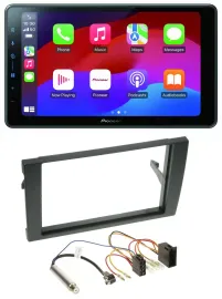 Pioneer Bluetooth 2DIN USB MP3 DAB Autoradio für Audi A4 B6 B7 2001-2008 ISO