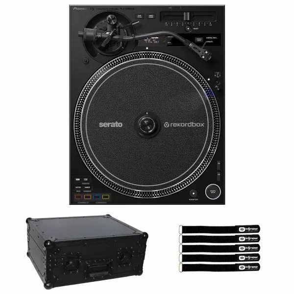 Проигрыватель виниловых дисков Pioneer PLX-CRSS12 Black с кейсом