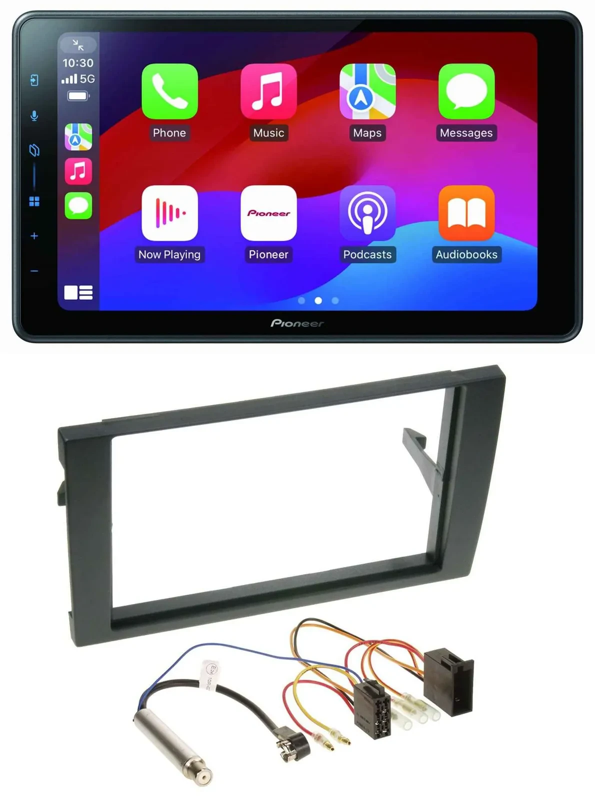 Pioneer Bluetooth 2DIN USB MP3 DAB Autoradio für Audi A4 B6 B7 2001-2008 ISO