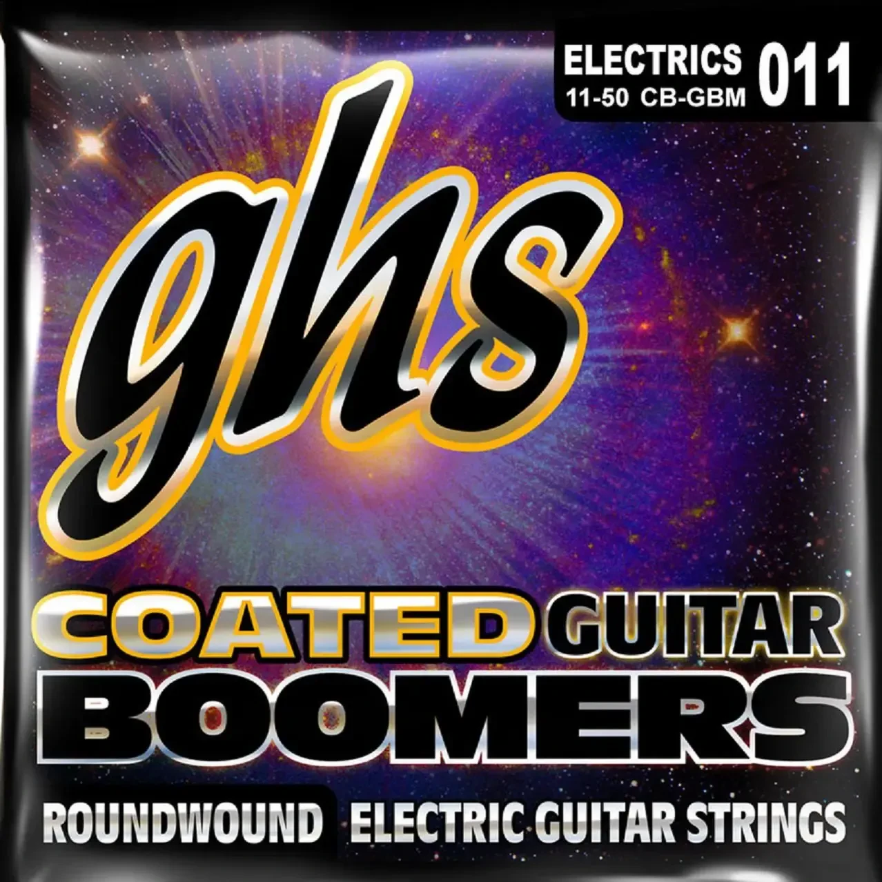 Струны для электрогитары GHS Strings CB-GBM Coated Boomers 11-50